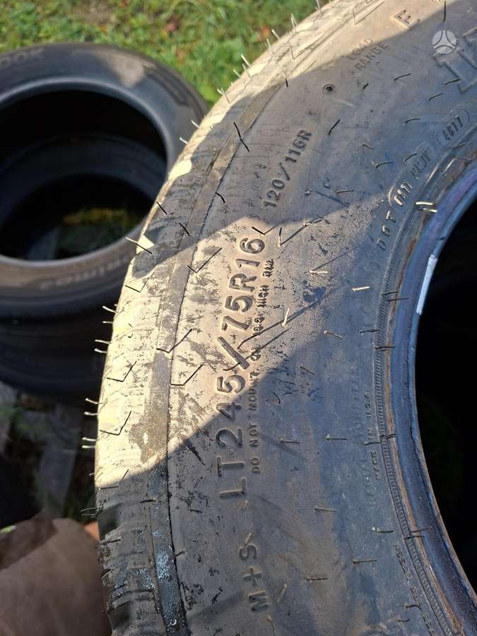 Goodyear 8mm, summer 245/75 R16