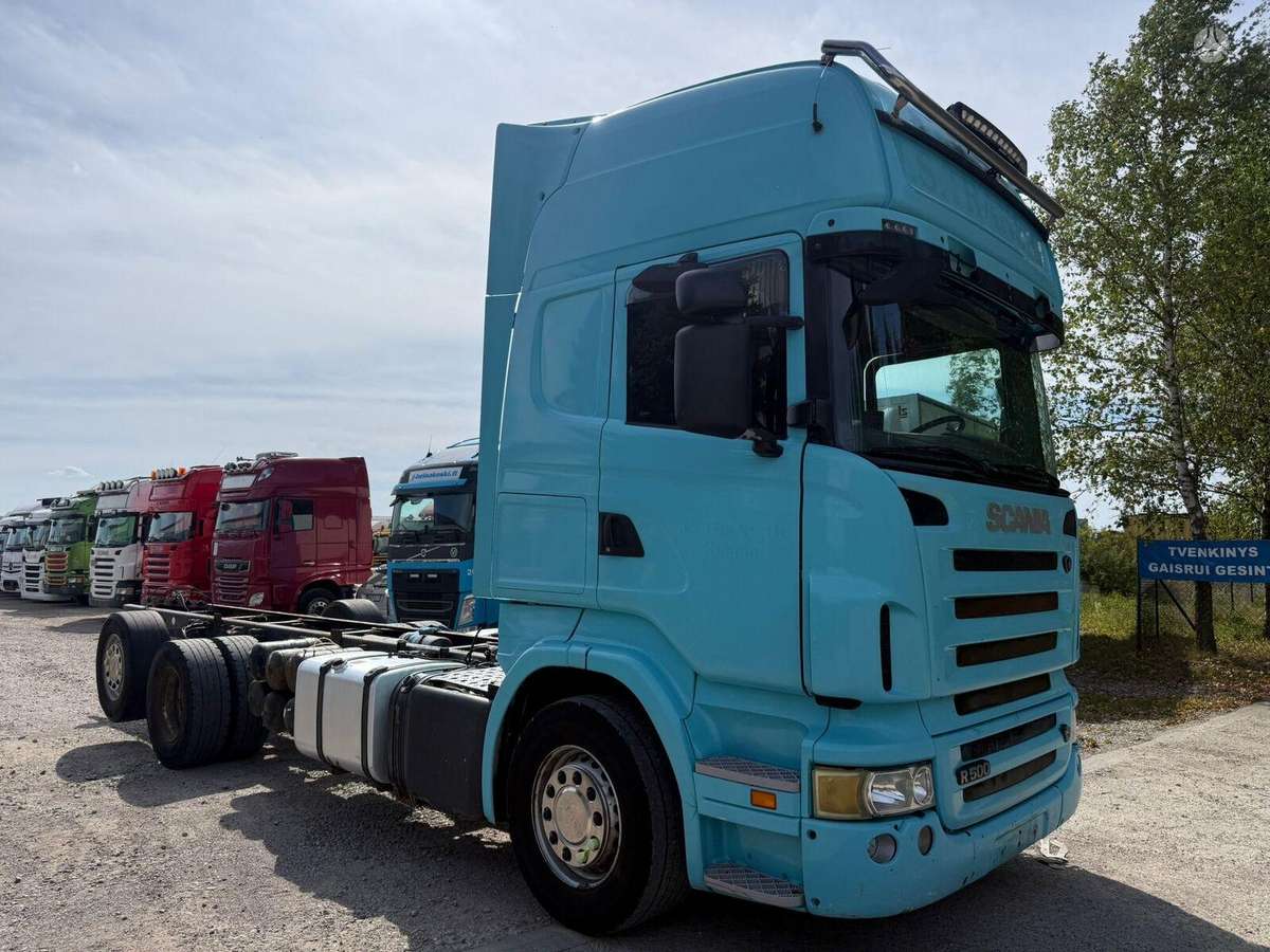 Scania R500 V8 PDE Retarder, шасси