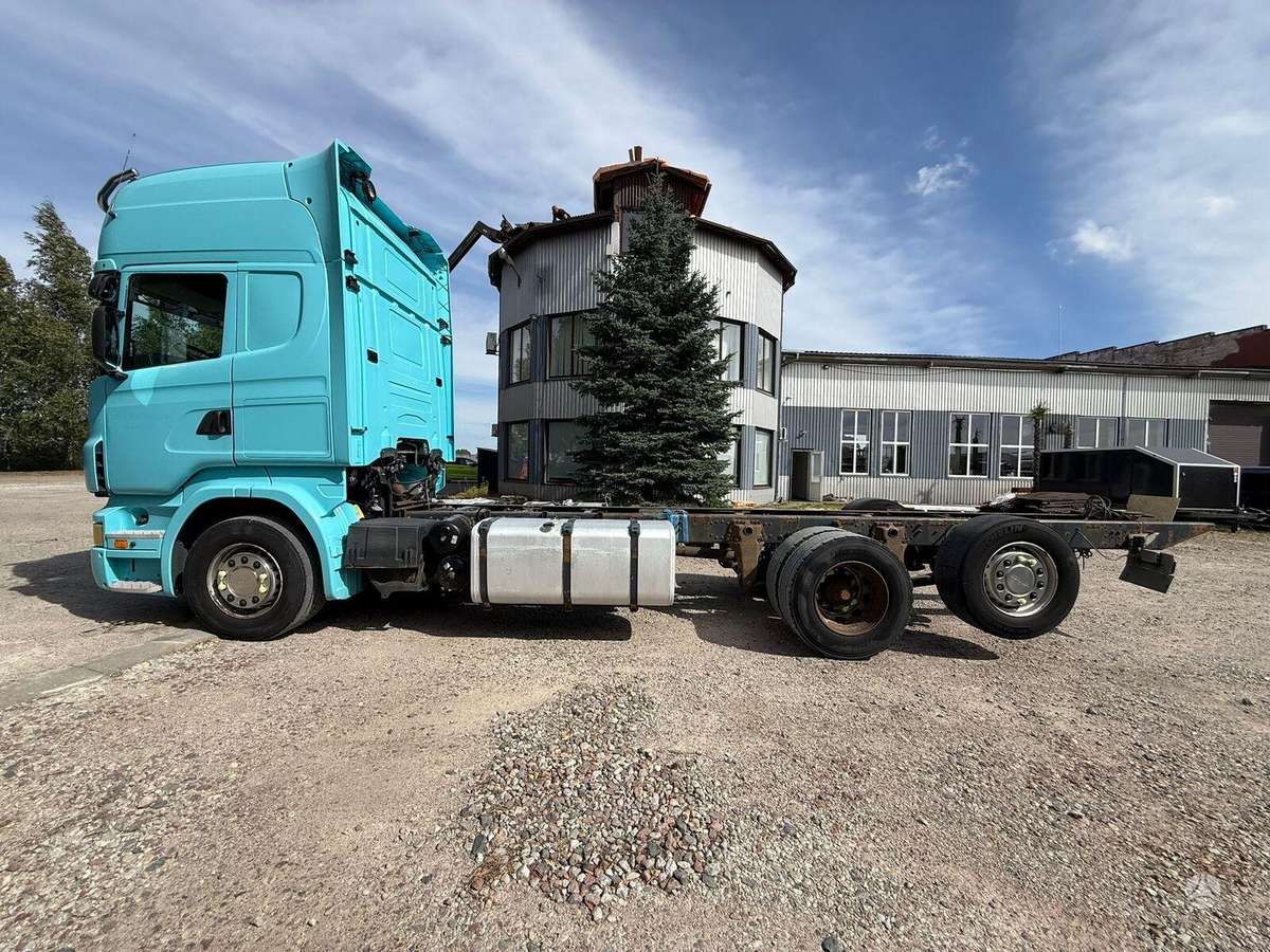 Scania R500 V8 PDE Retarder, шасси