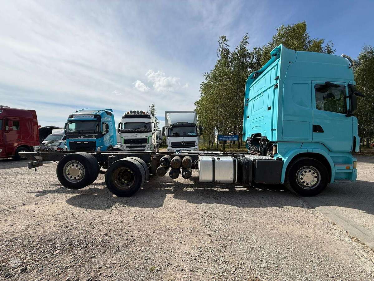 Scania R500 V8 PDE Retarder, шасси