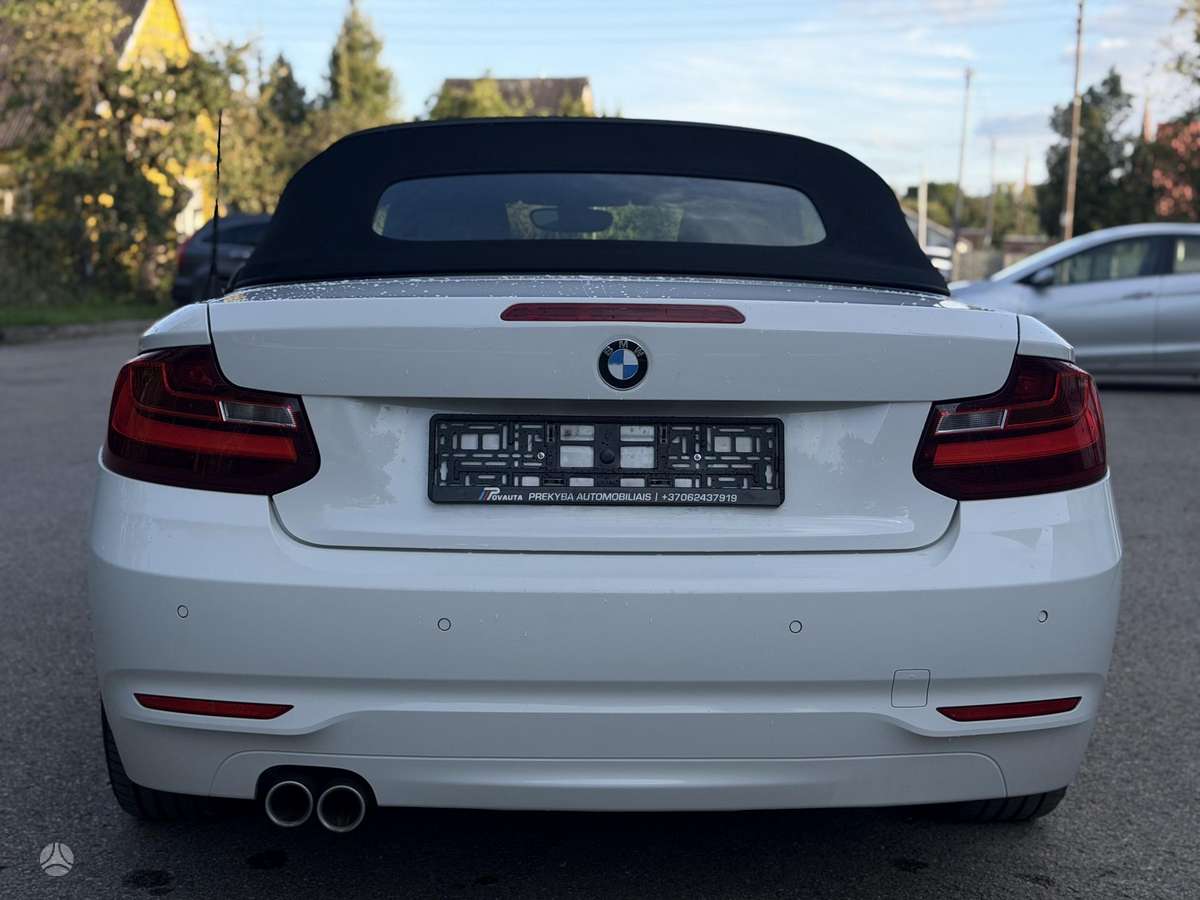 BMW 220, 2.0 l., Кабриолет