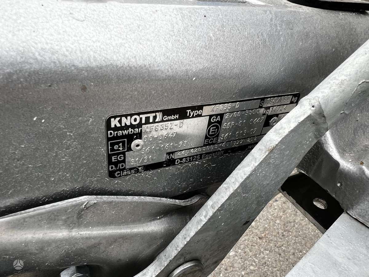 WEEKEND Priekaba vežimas, auto treileris