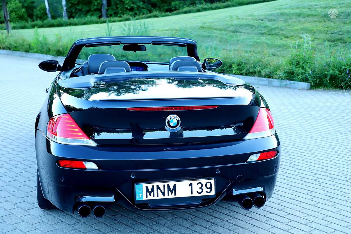 BMW M6, 5.0 l., convertible