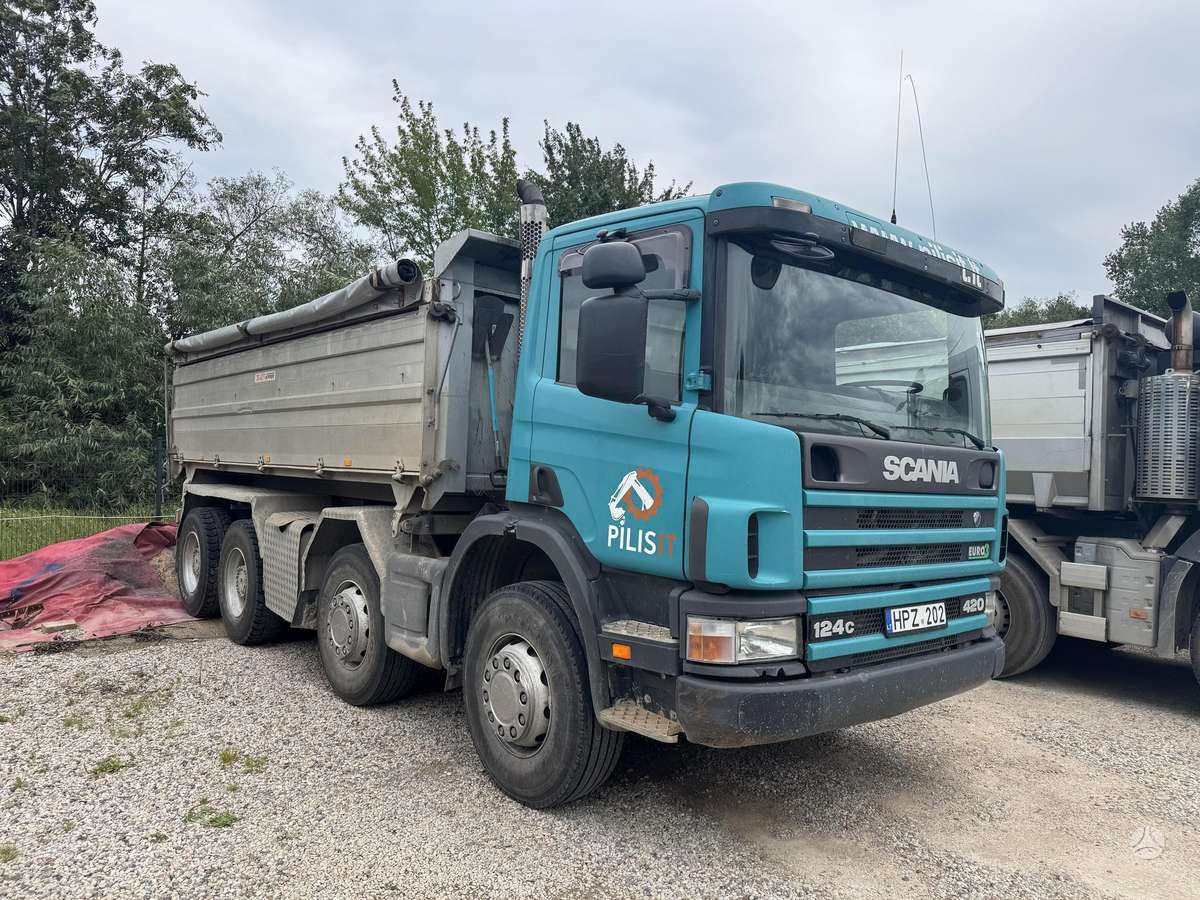 Scania P 124, savivarčiai