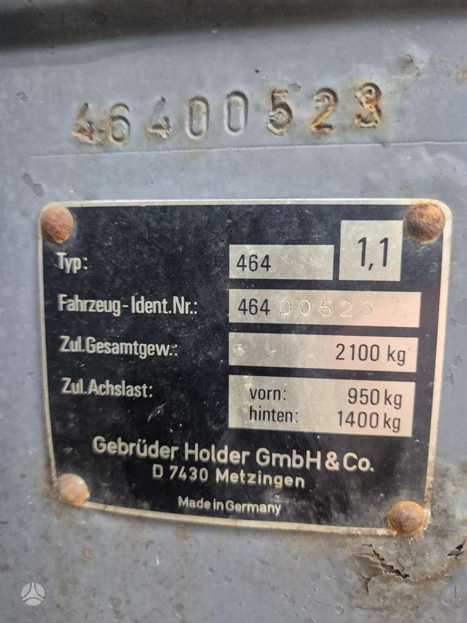 Holder P70c-460, traktoriai
