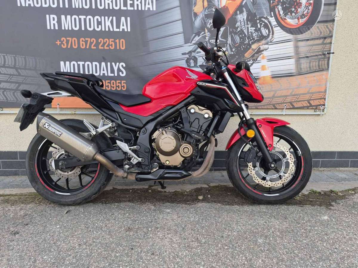 Honda CB 500cc, street / classic