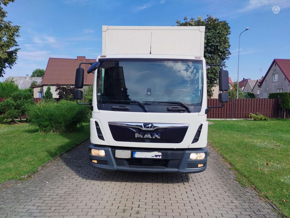 MAN TGL 8.180, box trucks / box vans