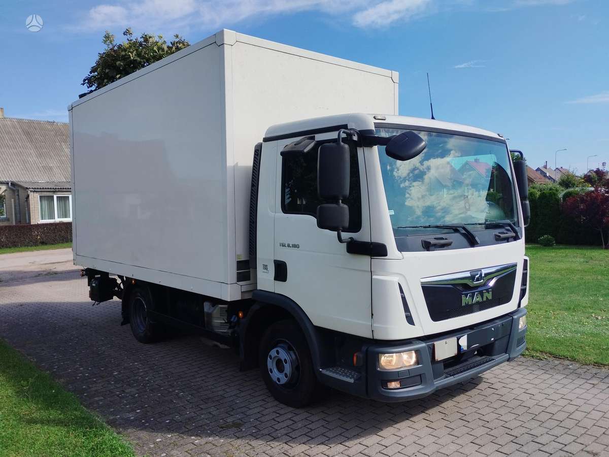 MAN TGL 8.180, box trucks / box vans