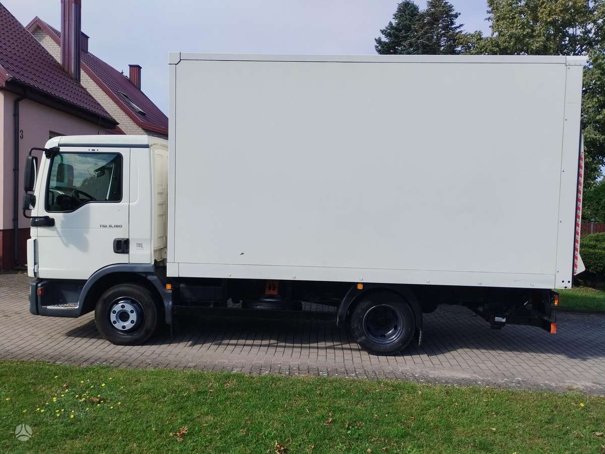 MAN TGL 8.180, box trucks / box vans