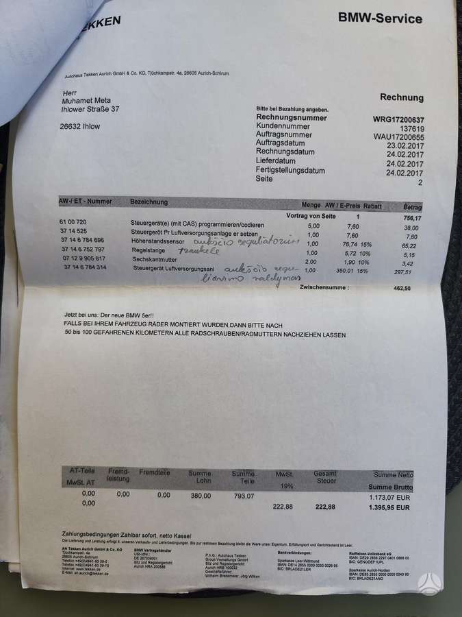 BMW 525, 2.5 l., universalas