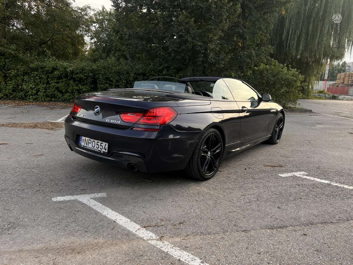 BMW 640, 3.0 l., kabrioletas