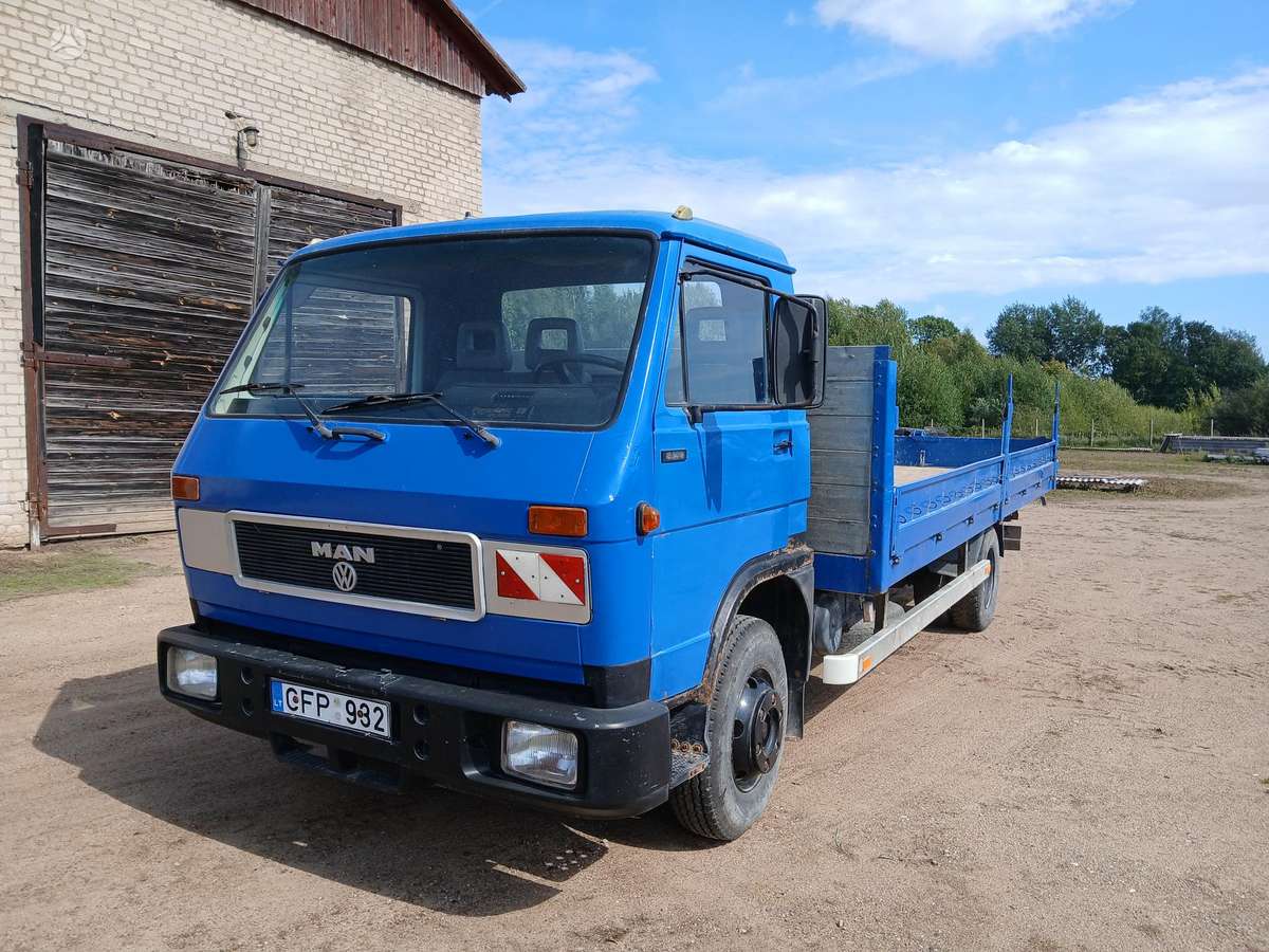 MAN 8.150, dropside trucks