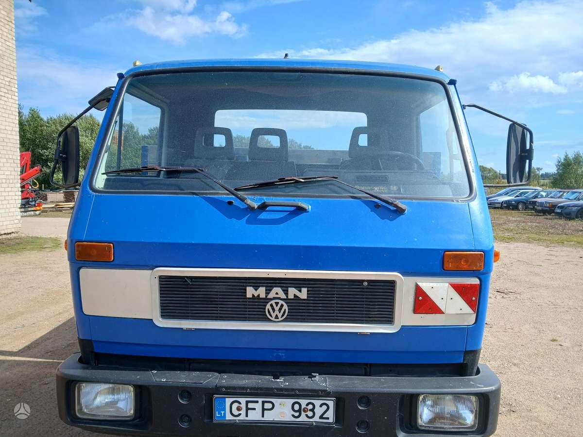 MAN 8.150, dropside trucks