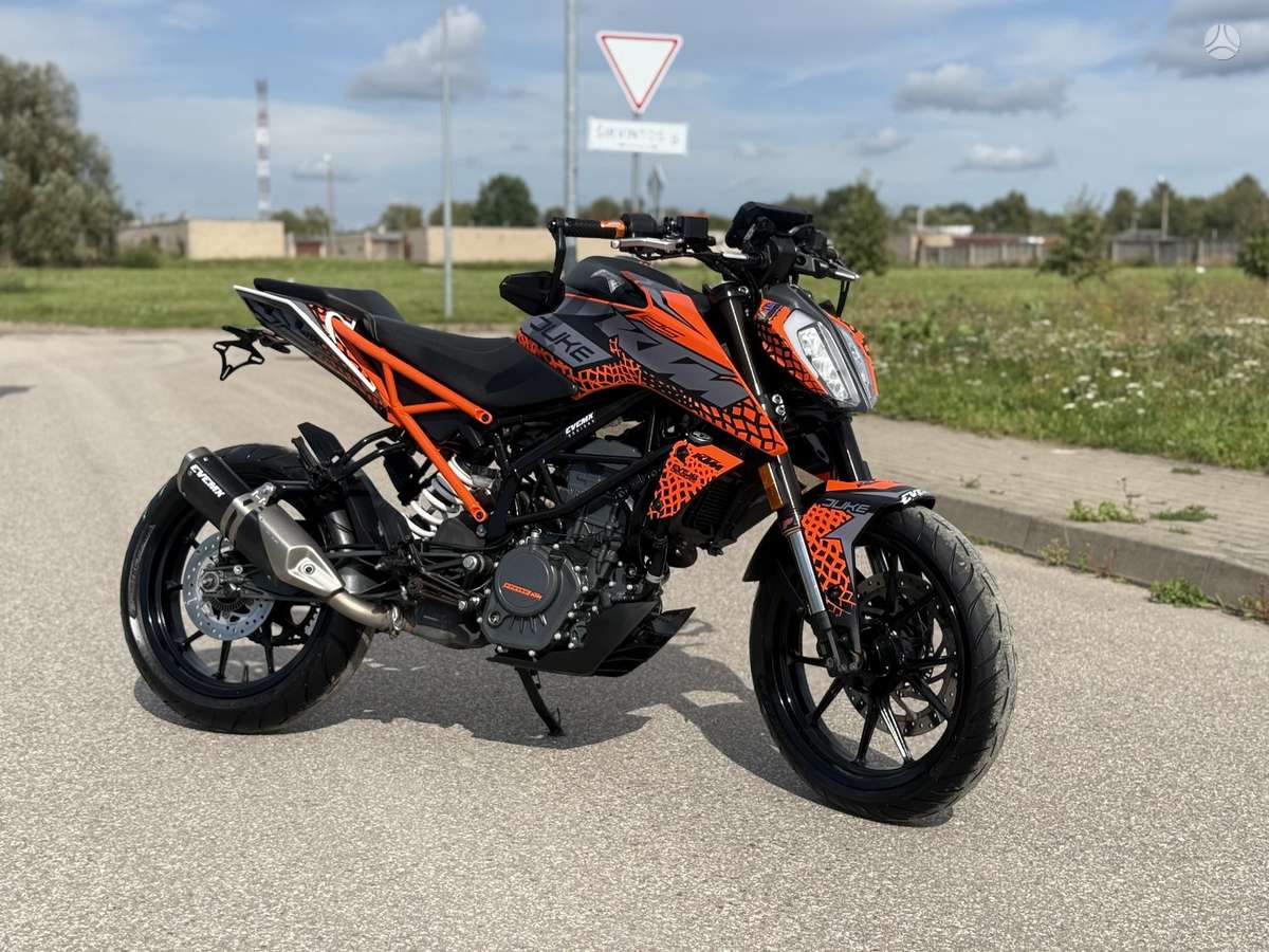 KTM Duke 125cc, street / классические
