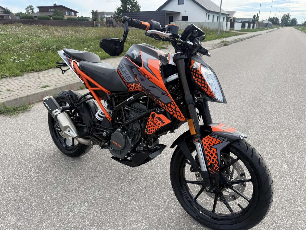 KTM Duke 125cc, street / классические