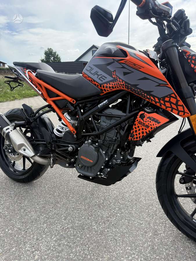 KTM Duke 125cc, street / классические