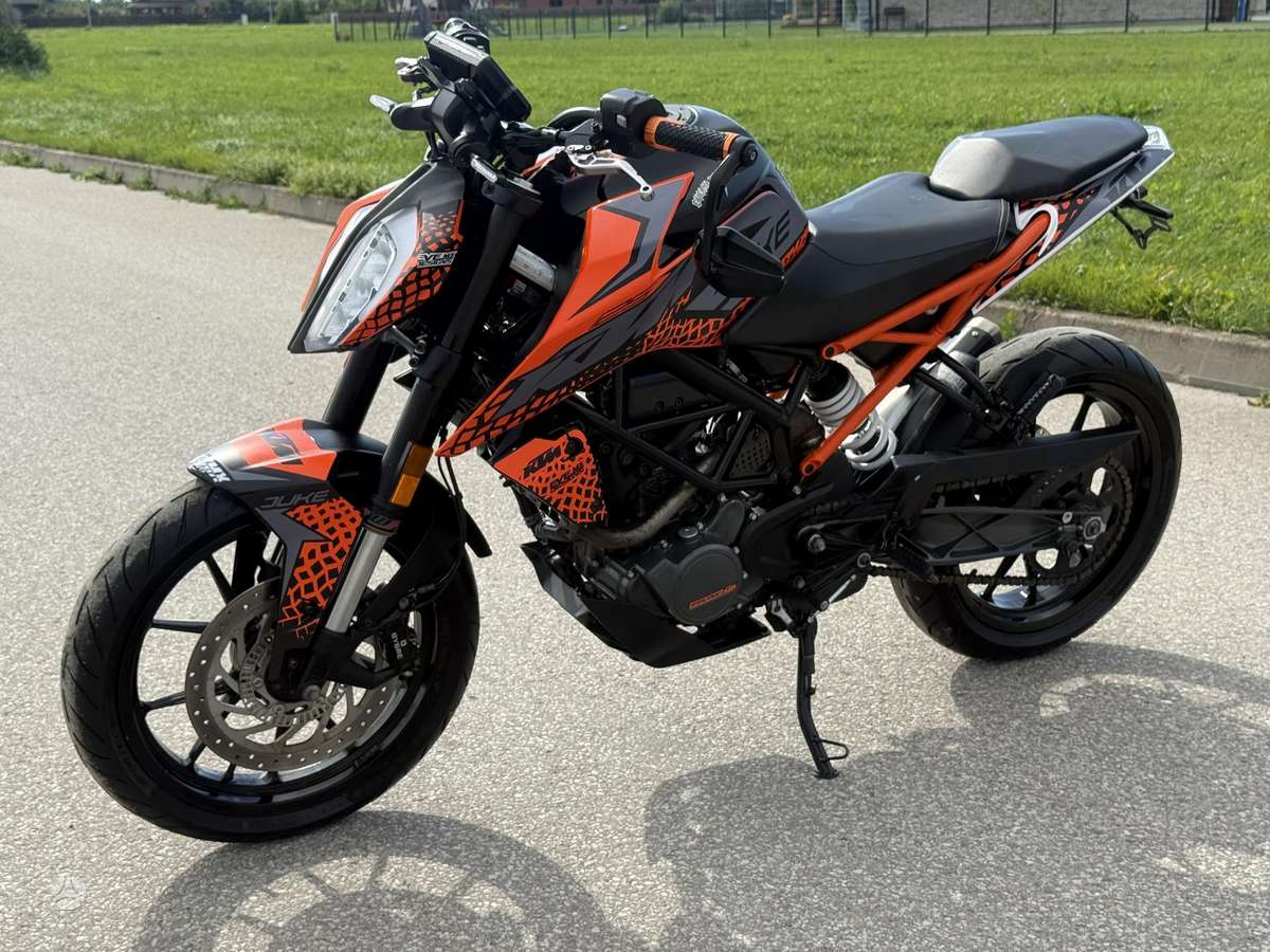 KTM Duke 125cc, street / классические