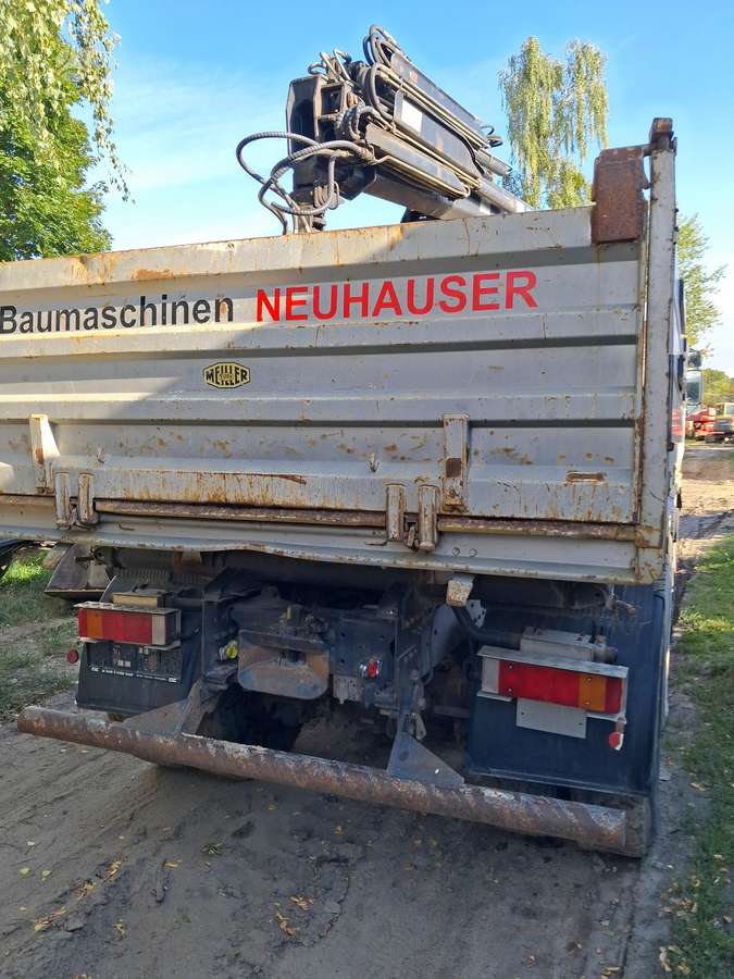 Renault 370.260, dumpers with crane