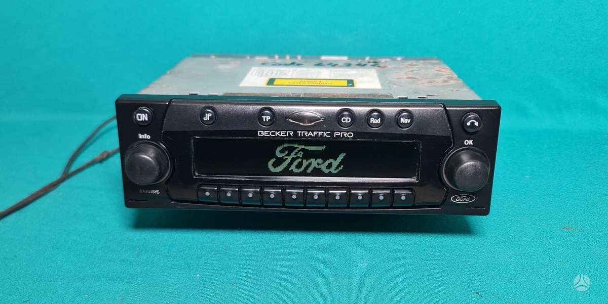 Ford Becker trafic pro, cd / mp3 проигрыватели