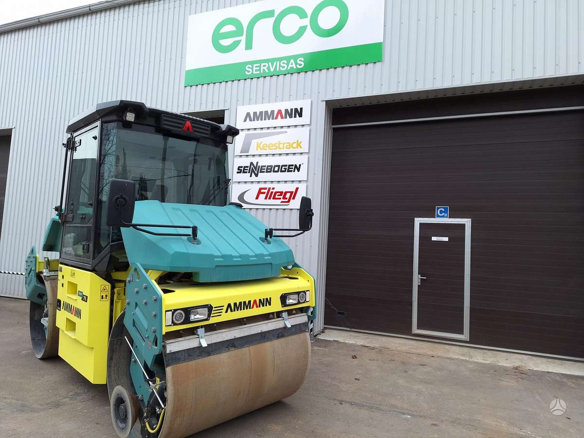 Ammann ARP 75 asfalto volas, vibro technika