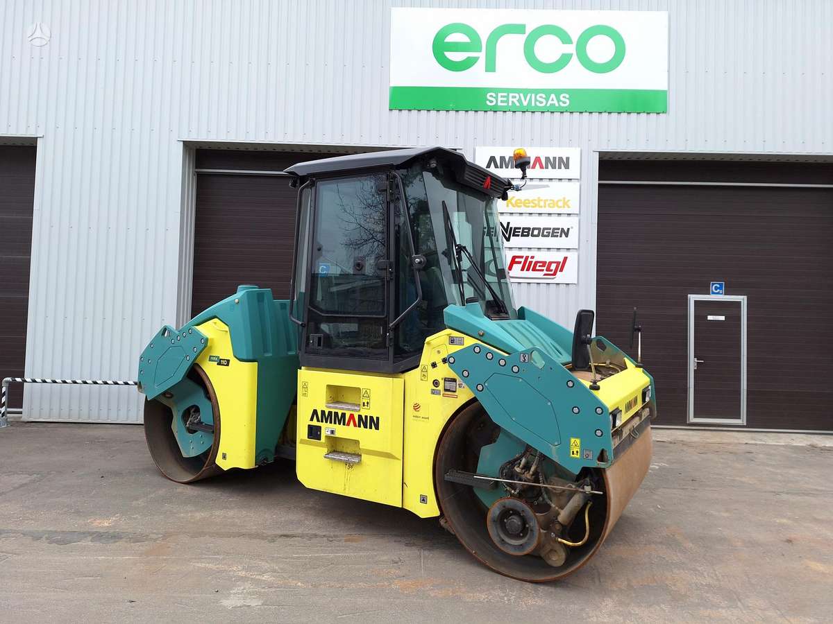 Ammann ARX 110 asfalto volas, vibrator / compactor