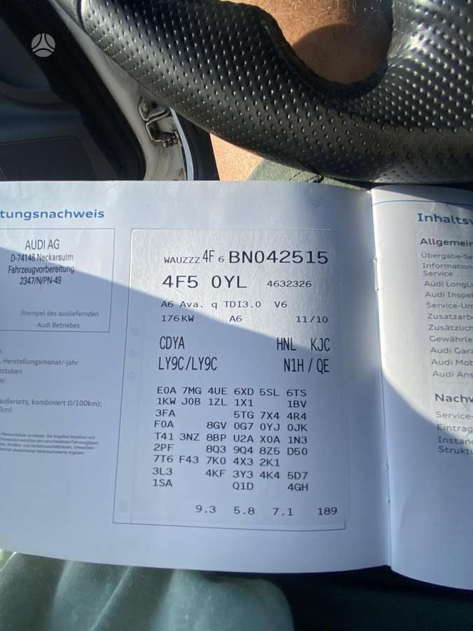 Audi A6, 3.0 l., Универсал