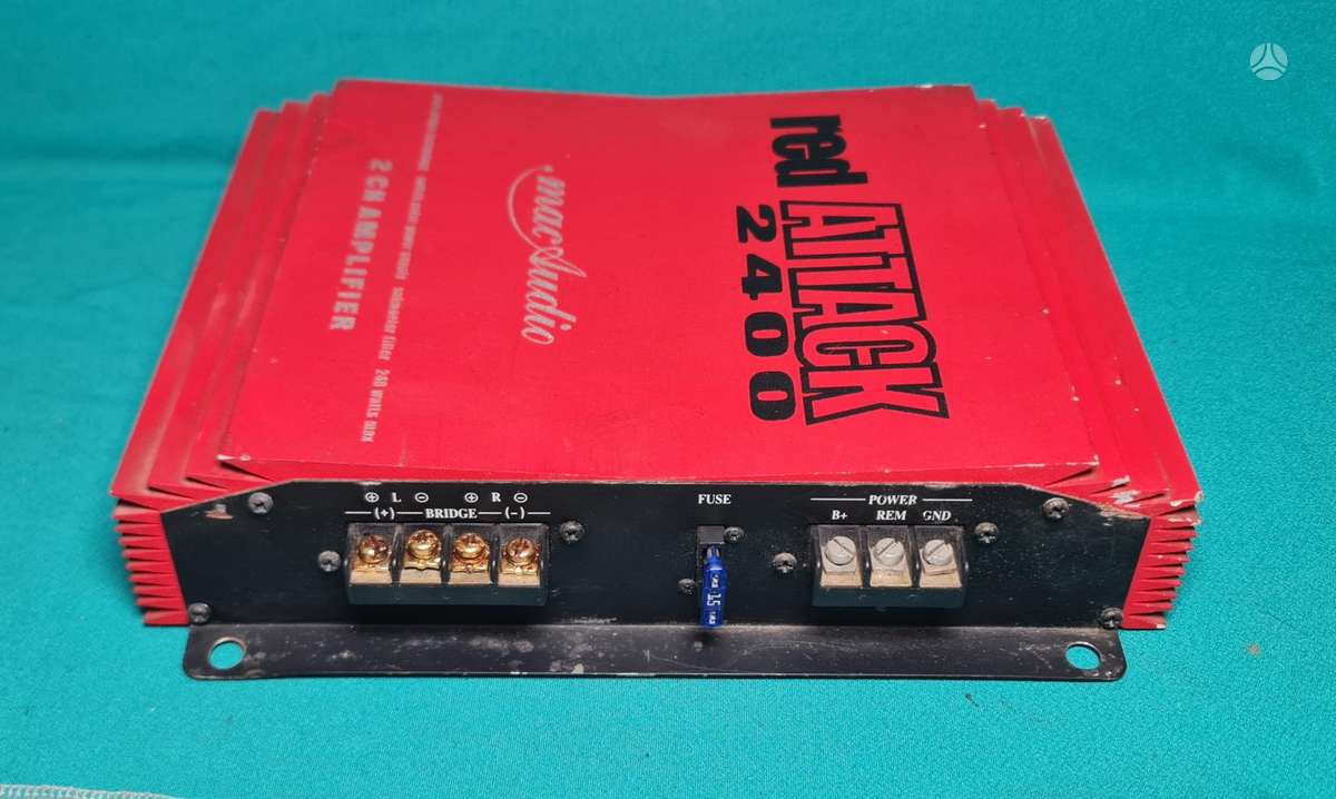 MacAudio Red attack 2400, звуковые усилители