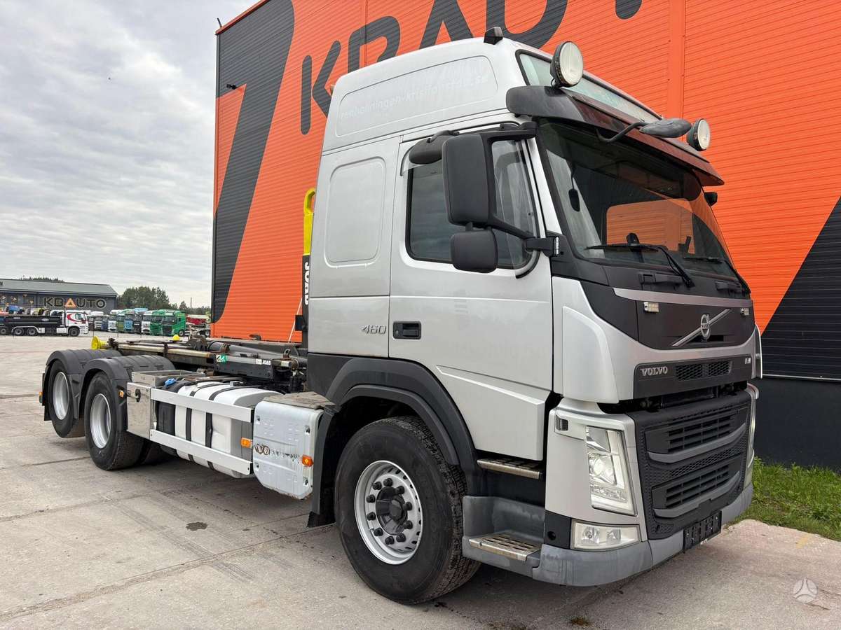 Volvo FM 460 6x2, hooklift trucks