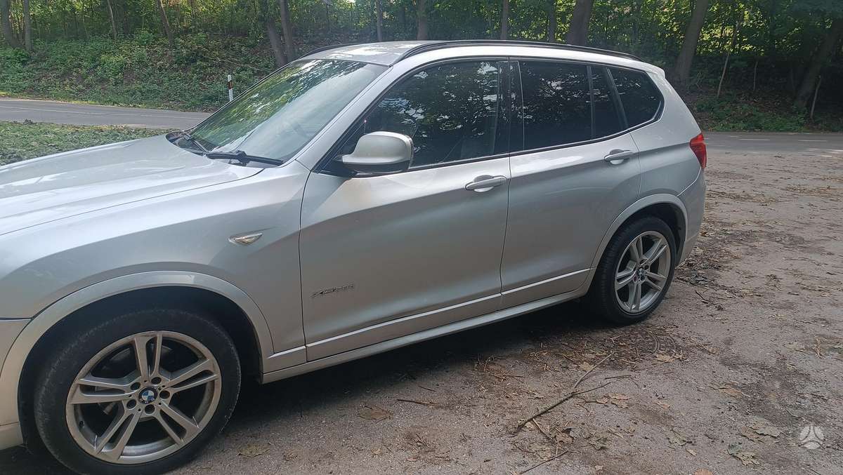 BMW X3 kėbulo dalys