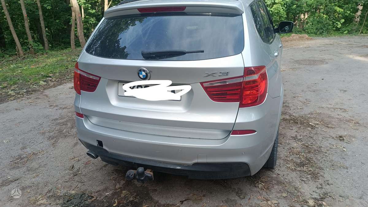 BMW X3 kėbulo dalys