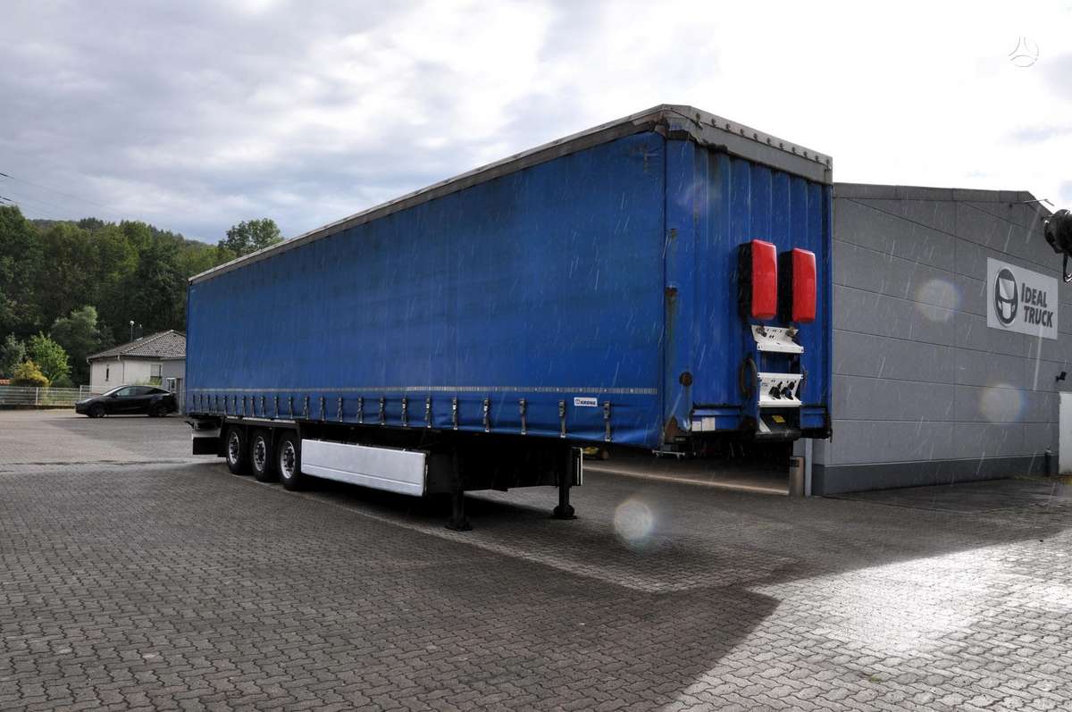 Krone SD, curtainsider with dropside