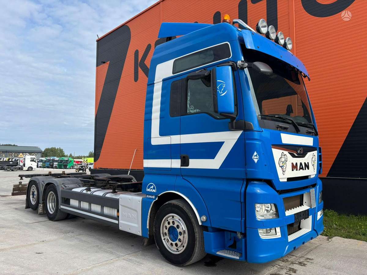 MAN TGX 26.480 6x2*4, container trucks