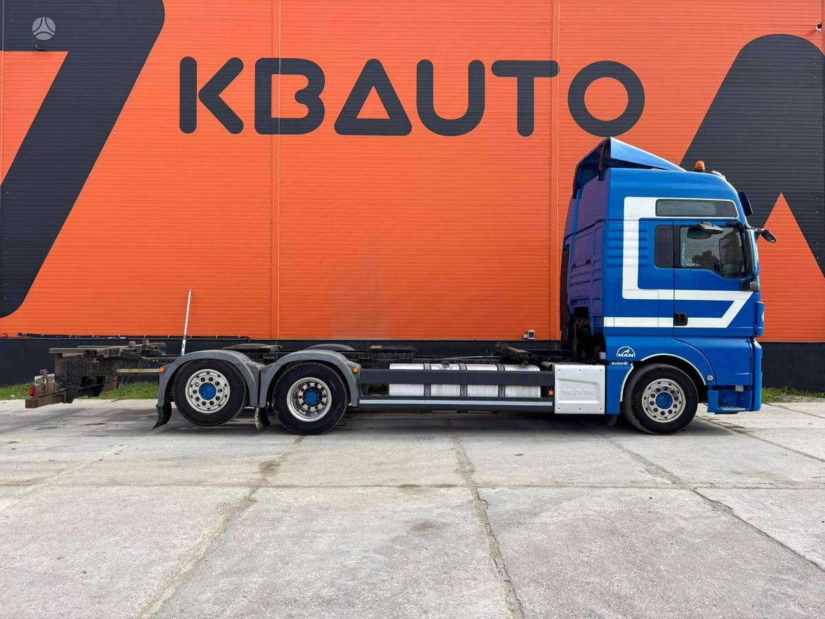 MAN TGX 26.480 6x2*4, container trucks