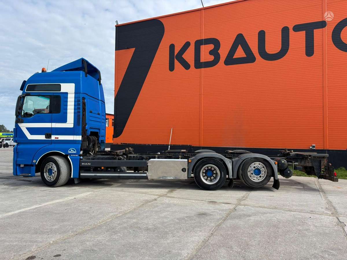 MAN TGX 26.480 6x2*4, container trucks