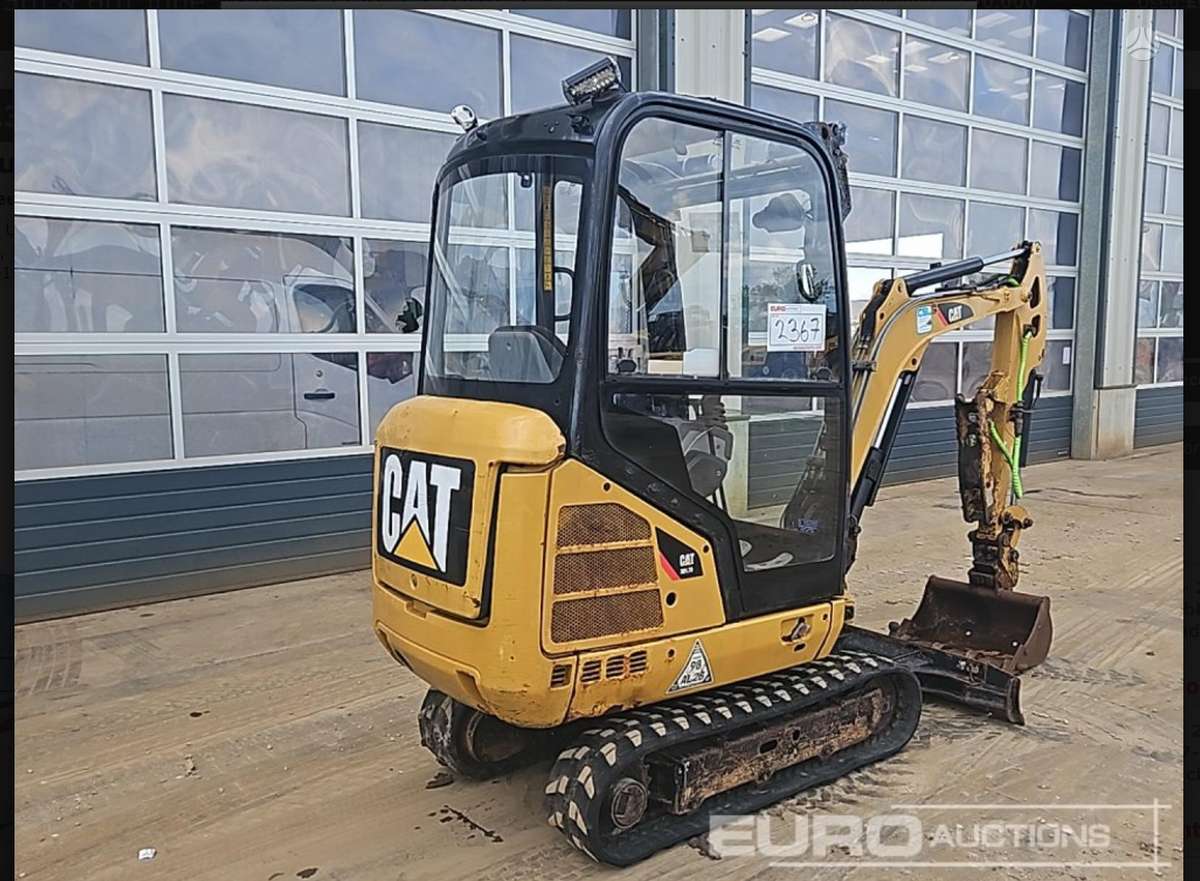 Caterpillar 301.7D, mini excavator