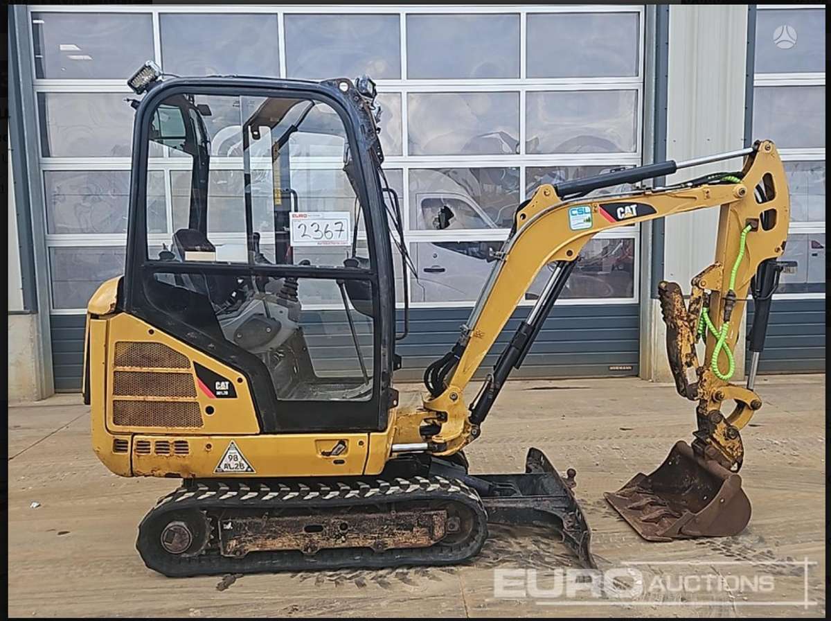 Caterpillar 301.7D, mini excavator