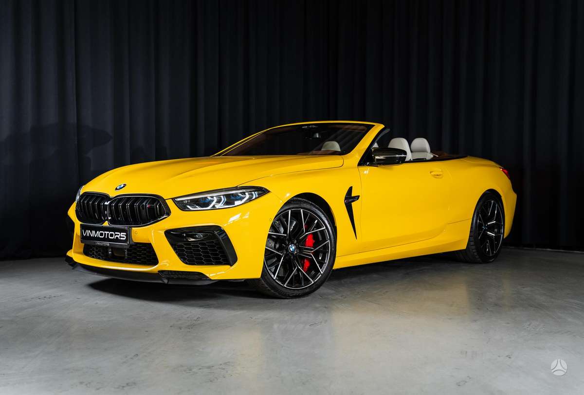 BMW M8, 4.4 l., convertible