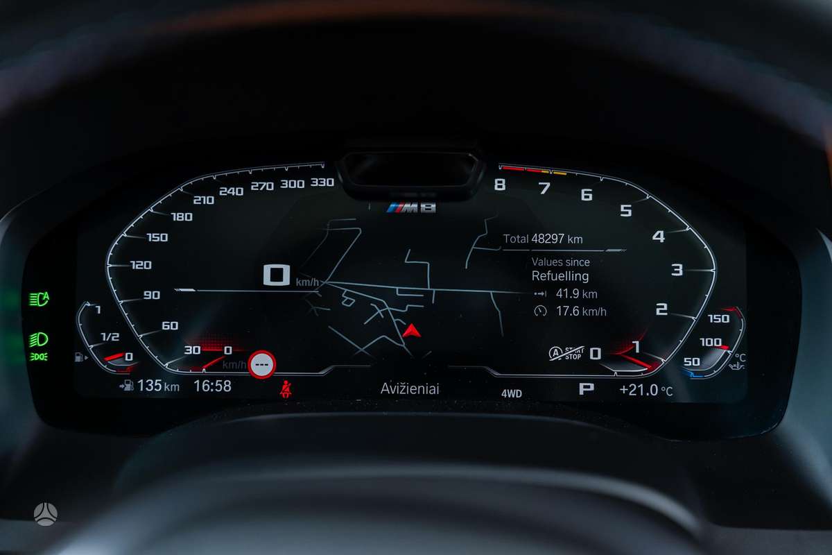 BMW M8, 4.4 l., Кабриолет