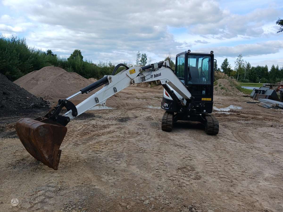 Bobcat E34, mini ekskavatori