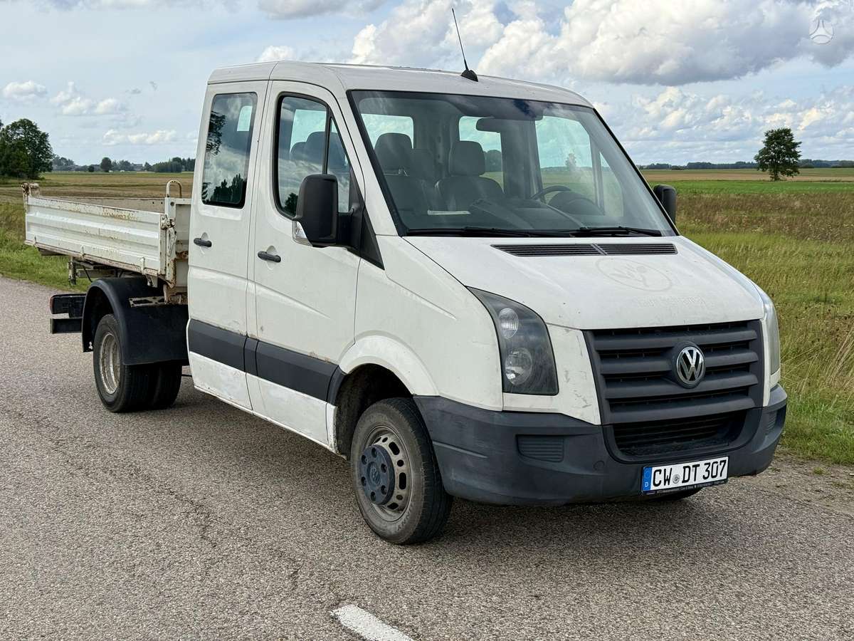 Volkswagen Crafter, dumpers / tippers