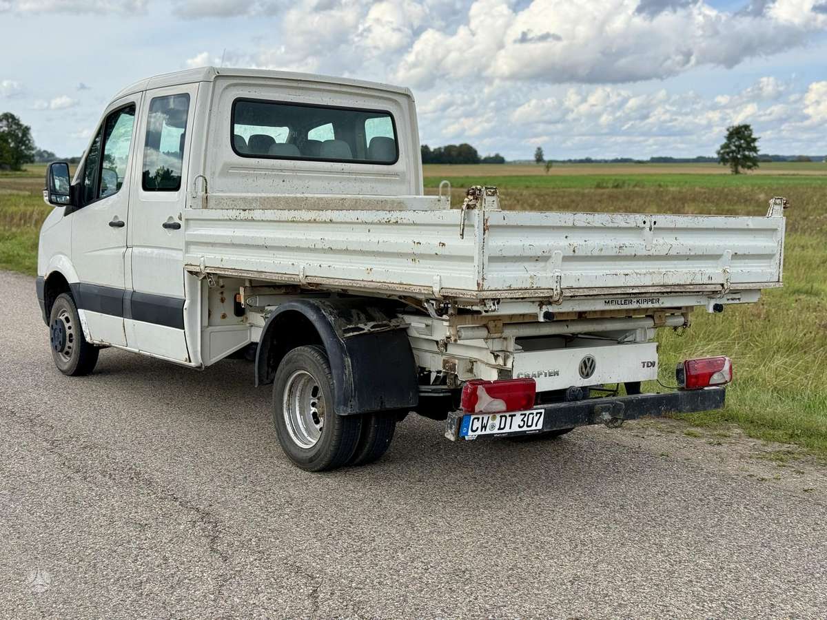 Volkswagen Crafter, dumpers / tippers