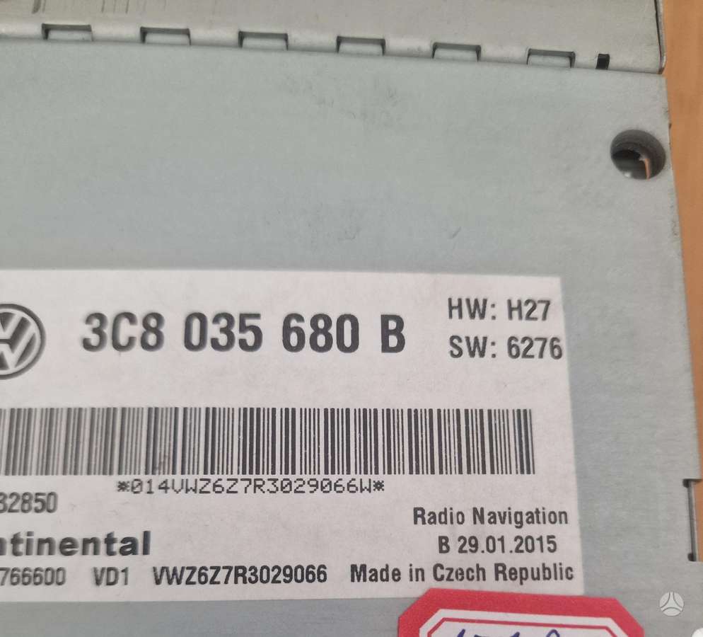 Volkswagen RNS510, multimedija su navigacija
