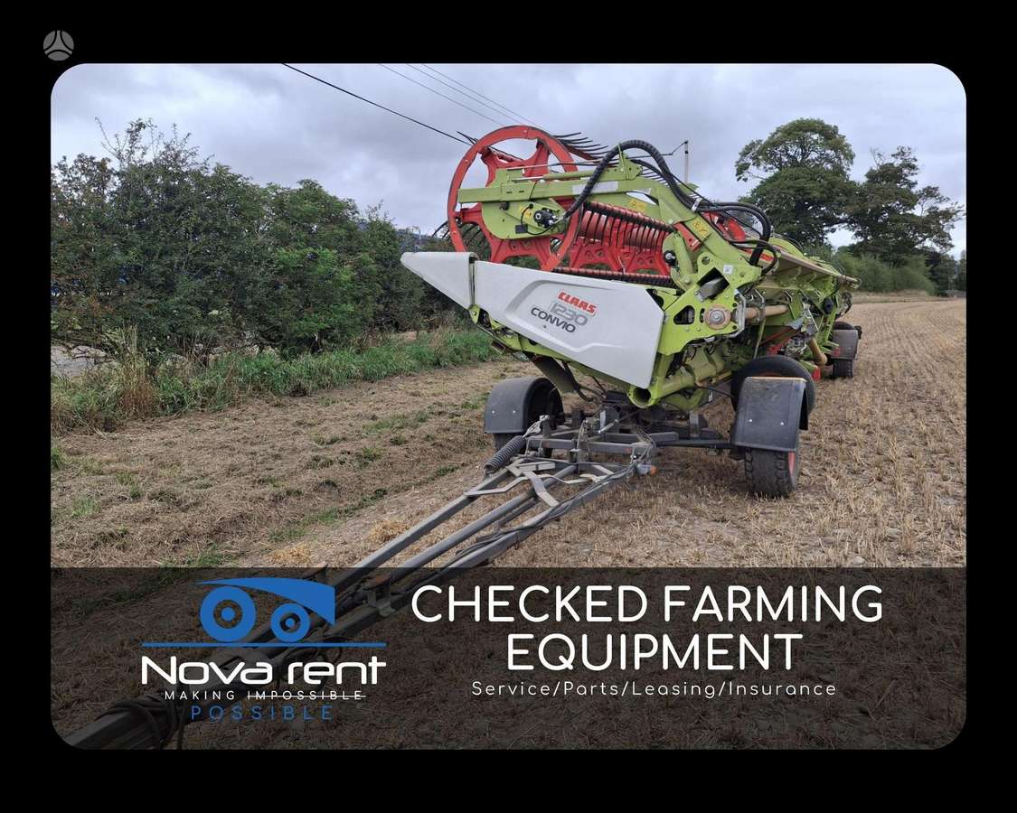 Claas Convio Flex 1230, other