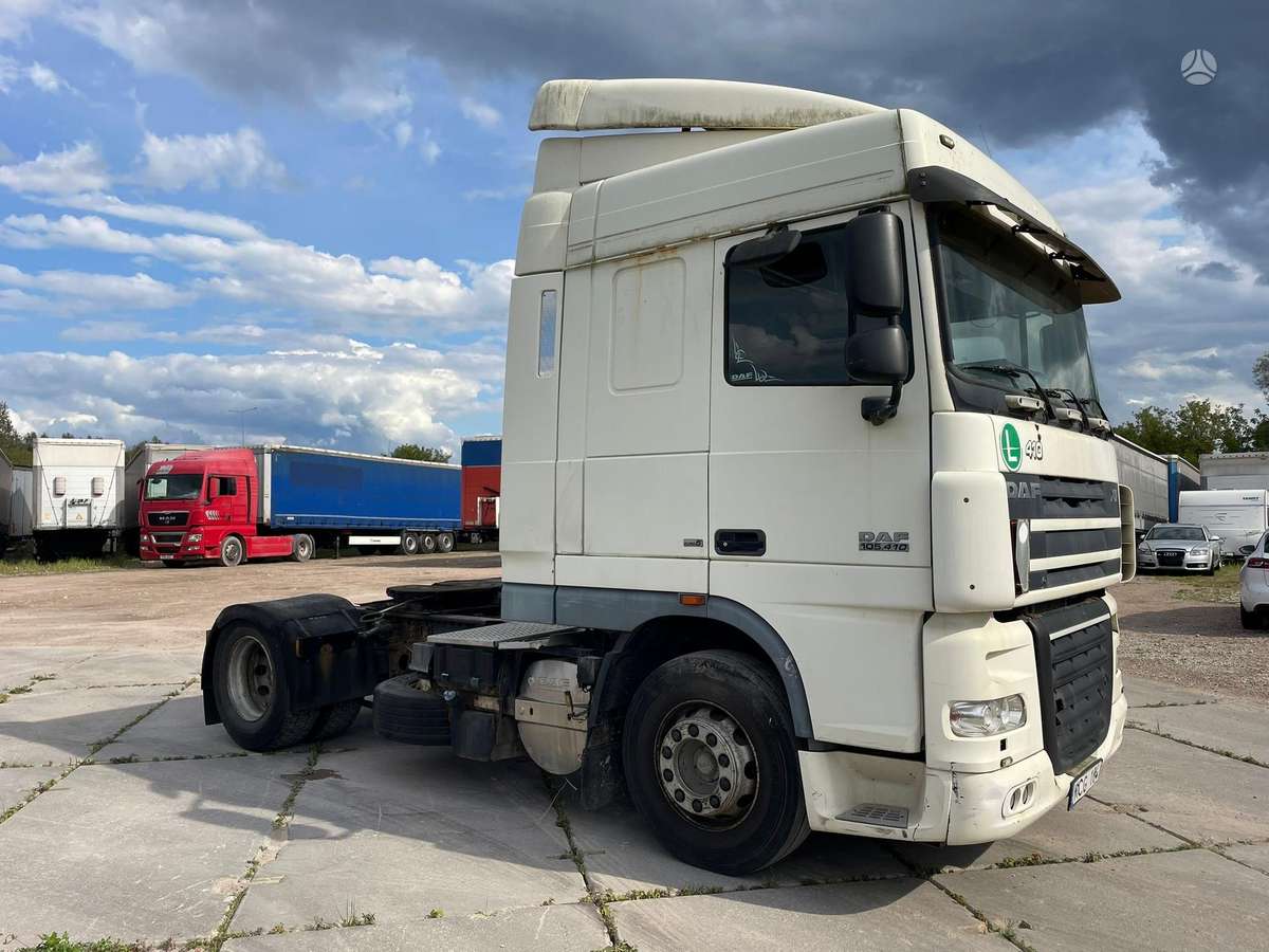 DAF 105.460   saibinis tacho, 2 miegamosios vietos