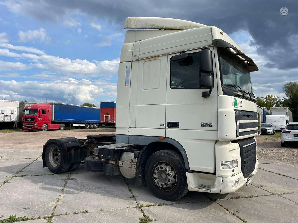 DAF 105.460   saibinis tacho, 2 miegamosios vietos