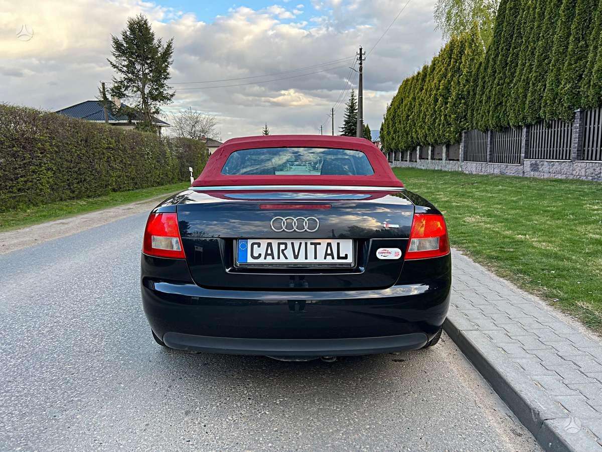 Audi A4, 2.5 l., convertible