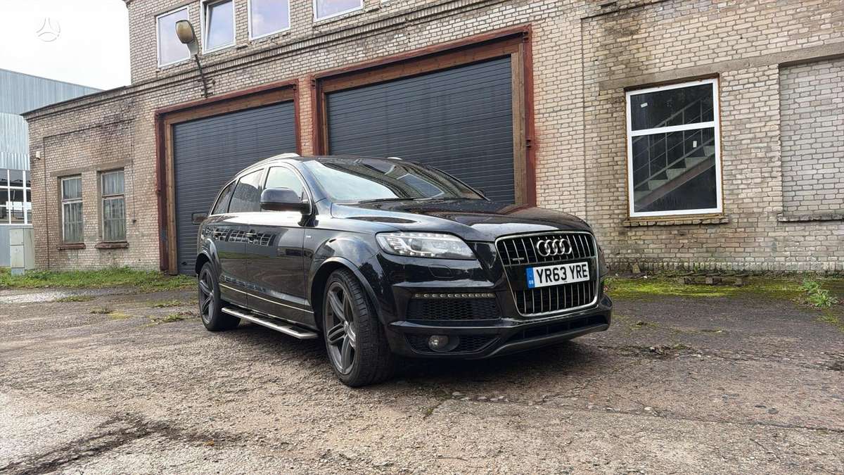 Audi Q7 S line kablys kamera