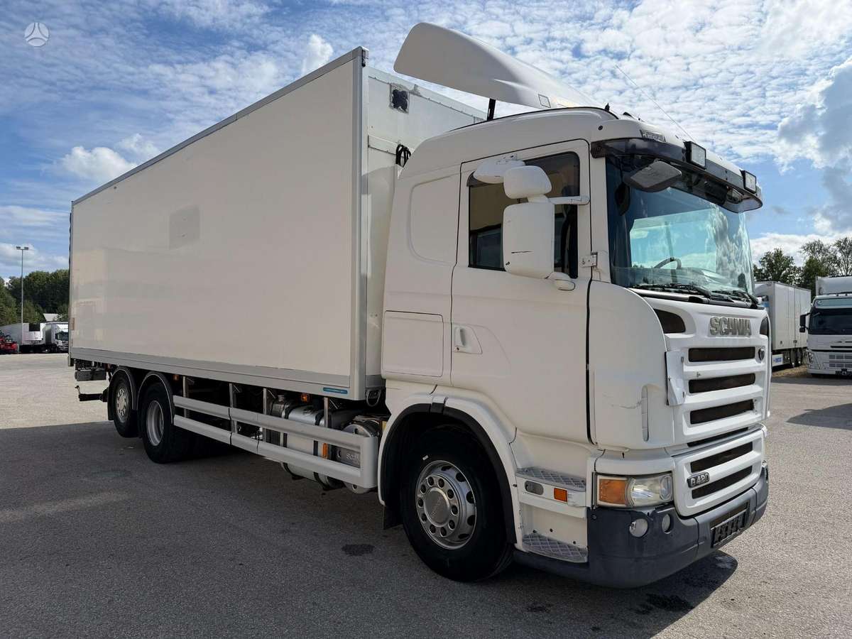 Scania G490, фургоны-боксы