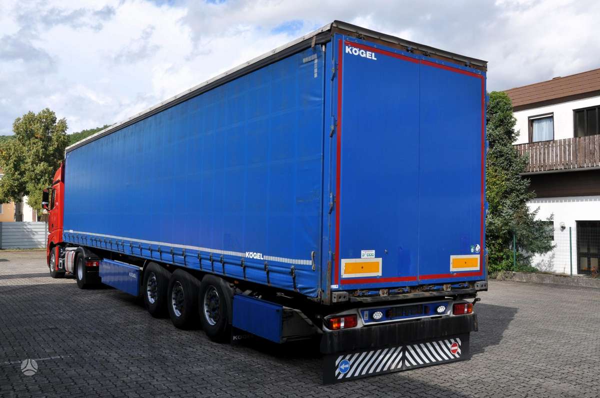 Kögel S 24-1, curtainsider with dropside