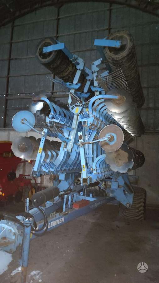 Lemken Gigant 10s, скребки, скрубберы